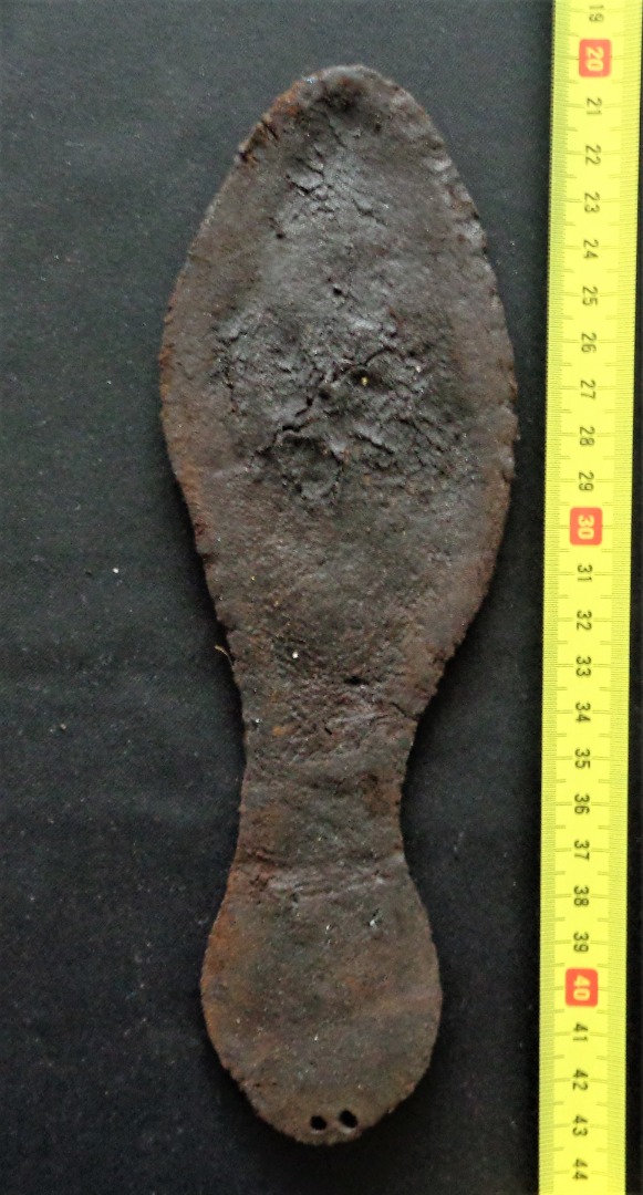 4854. Medieval leather shoe sole 15th / 16th century A.D. - +Late ...